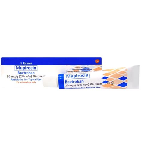 bactroban ointment 15g價錢|BACTROBAN, Mupirocin 20mg/g Ointment 5g.